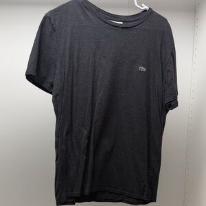 Lacoste Men's Charcoal Tee